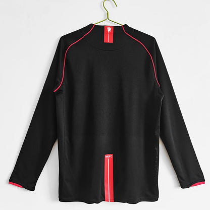 Manchester United Away Retro Long Sleeve 2007 2008 Jersey