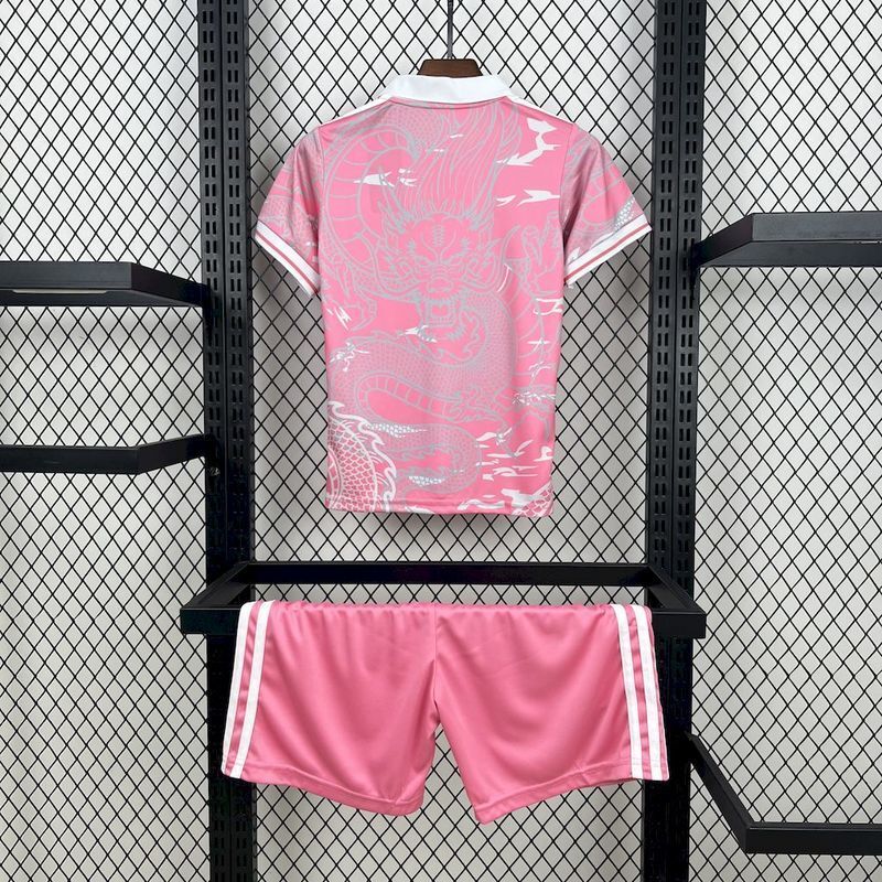 24/25 Real Madrid Pink Kids Set