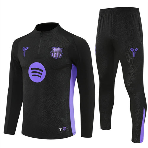 25/26 Barcelona Black Tracksuit
