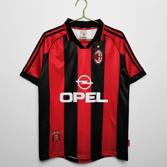1998- 1999 AC Milan Home Retro Jersey