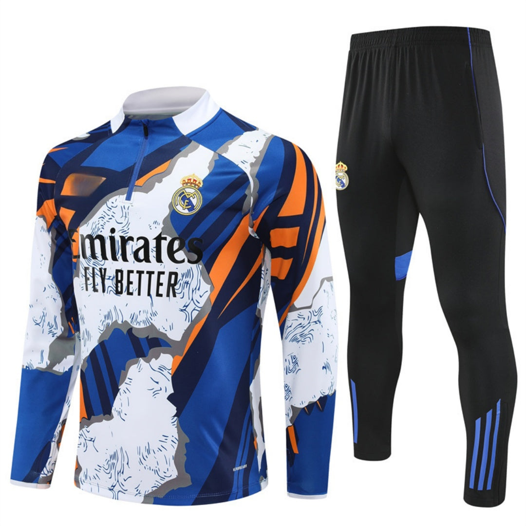 25/26 Real Madrid Colourful Tracksuit