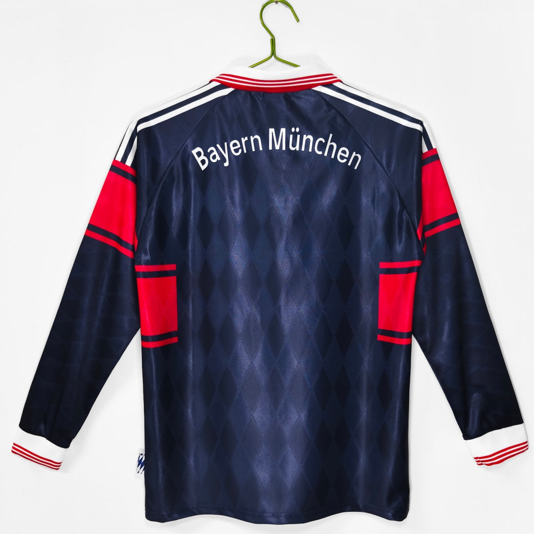 1997-1999 Retro Bayern Munich Home Long Sleeve Jersey