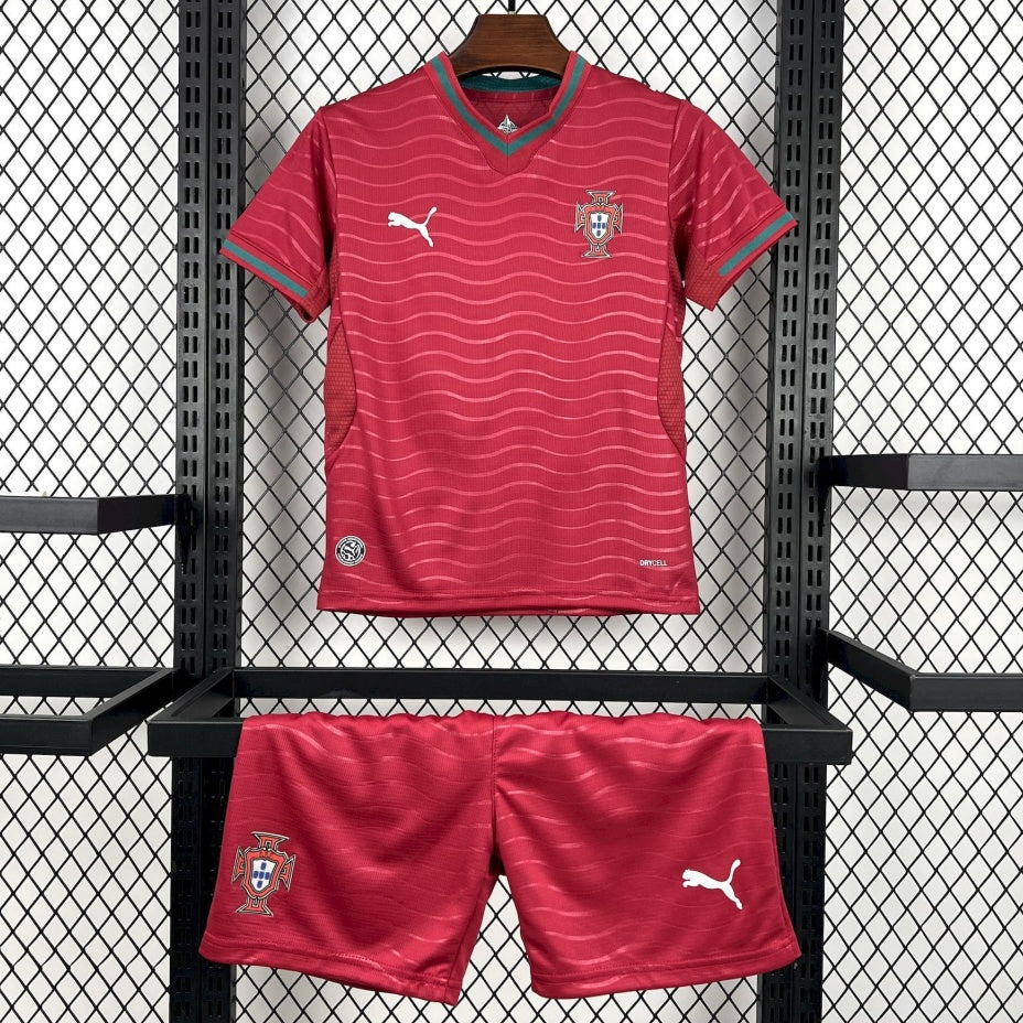 25/26 Portugal Home Kids Set
