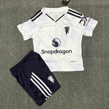 25/26 Manchester United Away Kids Set