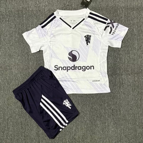 25/26 Manchester United Away Kids Set