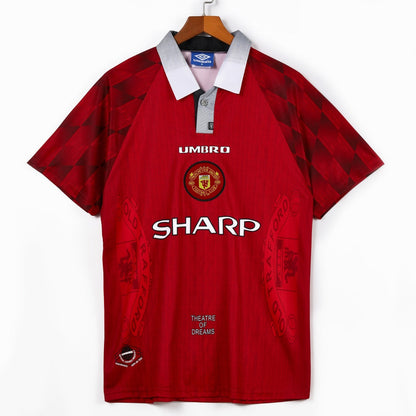 1996-1997 Manchester Home Retro Jersey