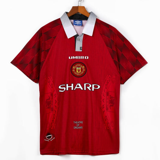 1996-1997 Manchester Home Retro Jersey