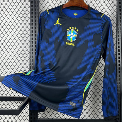 2026 Brazil Away Long Sleeve Jersey