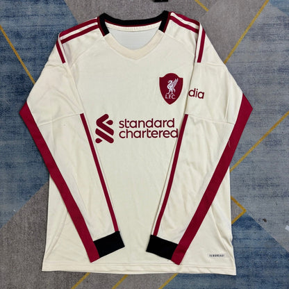25/26 Liverpool Away Long Sleeve Jersey