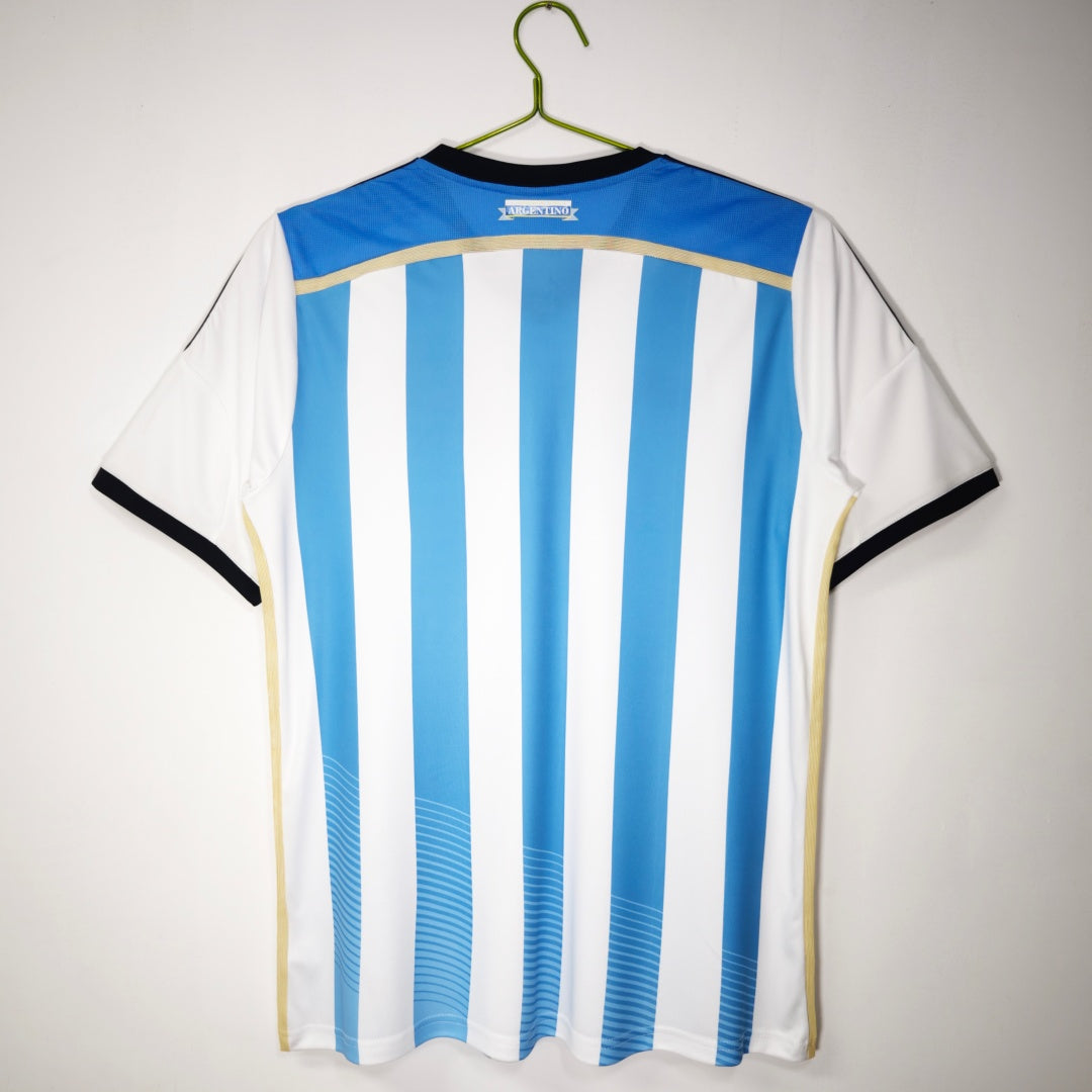 2014 Argentine Home Retro Jersey