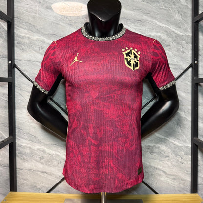 25/26 Brazil Player Version Special Red A Jersey