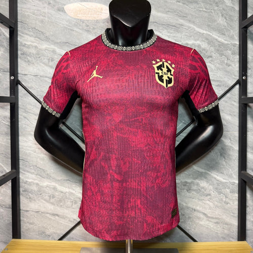 25/26 Brazil Player Version Special Red A Jersey