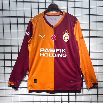 25/26 Galatasaray Home Long Sleeve Jersey