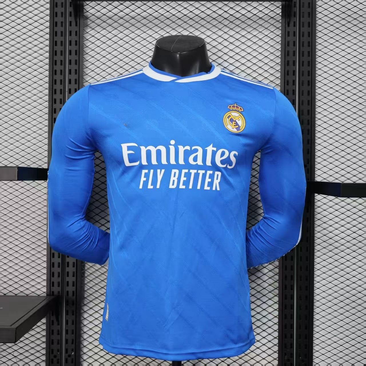25/26 Real Madrid Third Player Version Long Sleeve Jersey