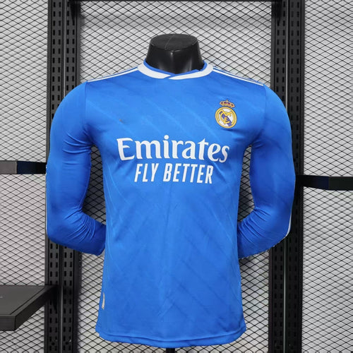 25/26 Real Madrid Third Player Version Long Sleeve Jersey