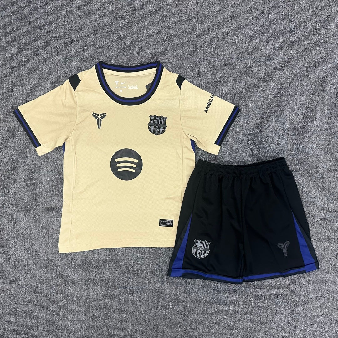 25/26 Barcelona Away Kids Set