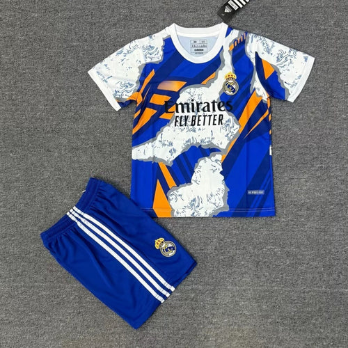 25/26 Real Madrid Special Blue Kids Set