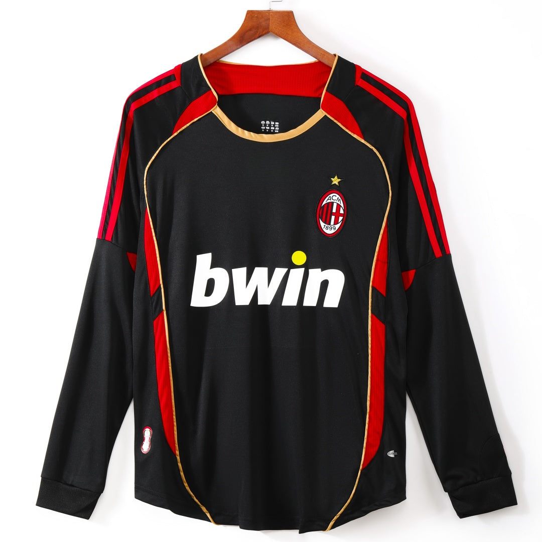 2006-2007 Retro AC Milan Third Long Sleeve Jersey