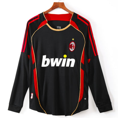 2006-2007 Retro AC Milan Third Long Sleeve Jersey