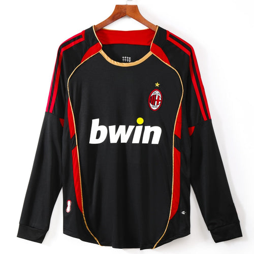 2006-2007 Retro AC Milan Third Long Sleeve Jersey