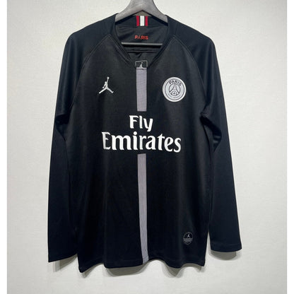 2018-2019 PSG Home Retro Long Sleeve Jersey