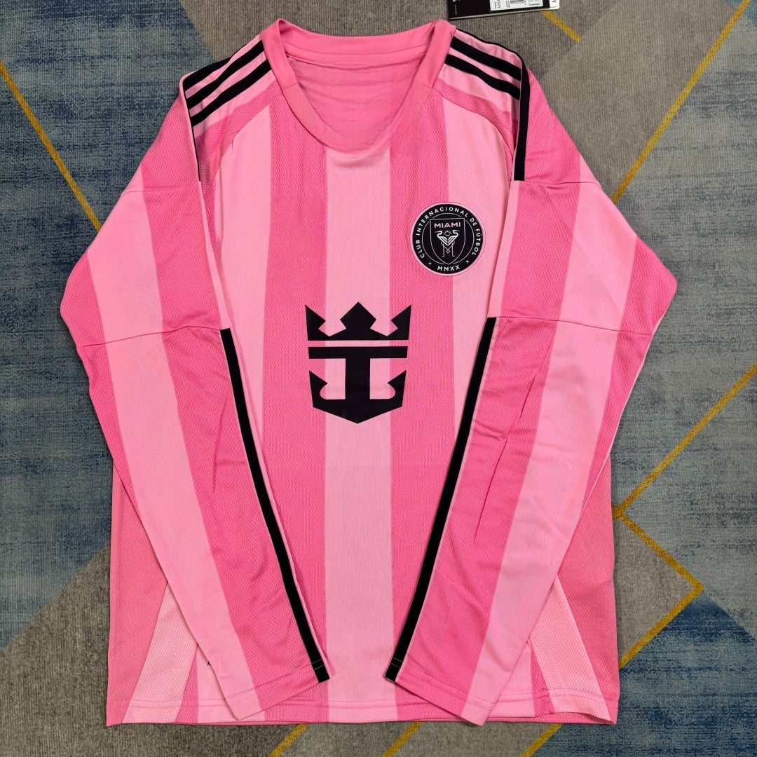 25/26 Inter Miami Home Long Sleeve Jersey