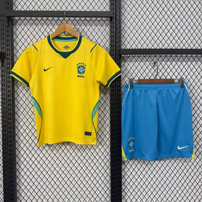 25/26 Brazil Home Kids Set