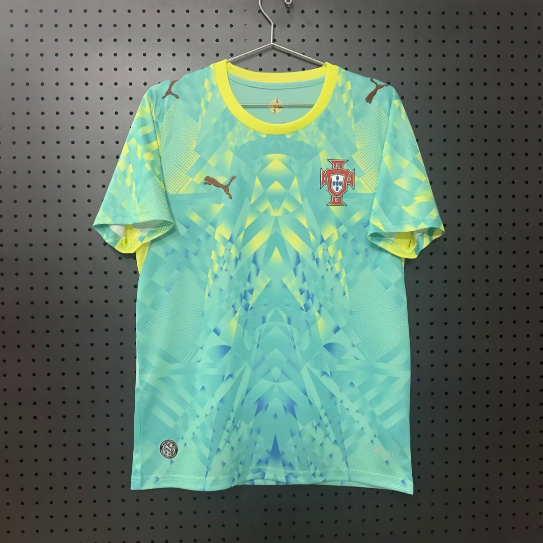 2026 Portugal Goalkeeper Green Jersey