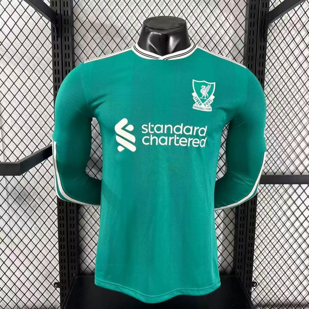 25/26 Liverpool Third Player Version Long Sleeve Jersey