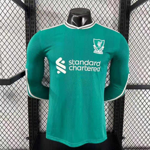 25/26 Liverpool Third Player Version Long Sleeve Jersey