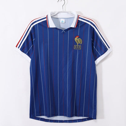 1982 Retro France Home Jersey