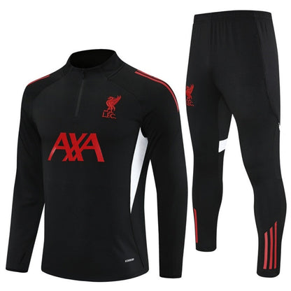 25/26 Liverpool Black Tracksuit