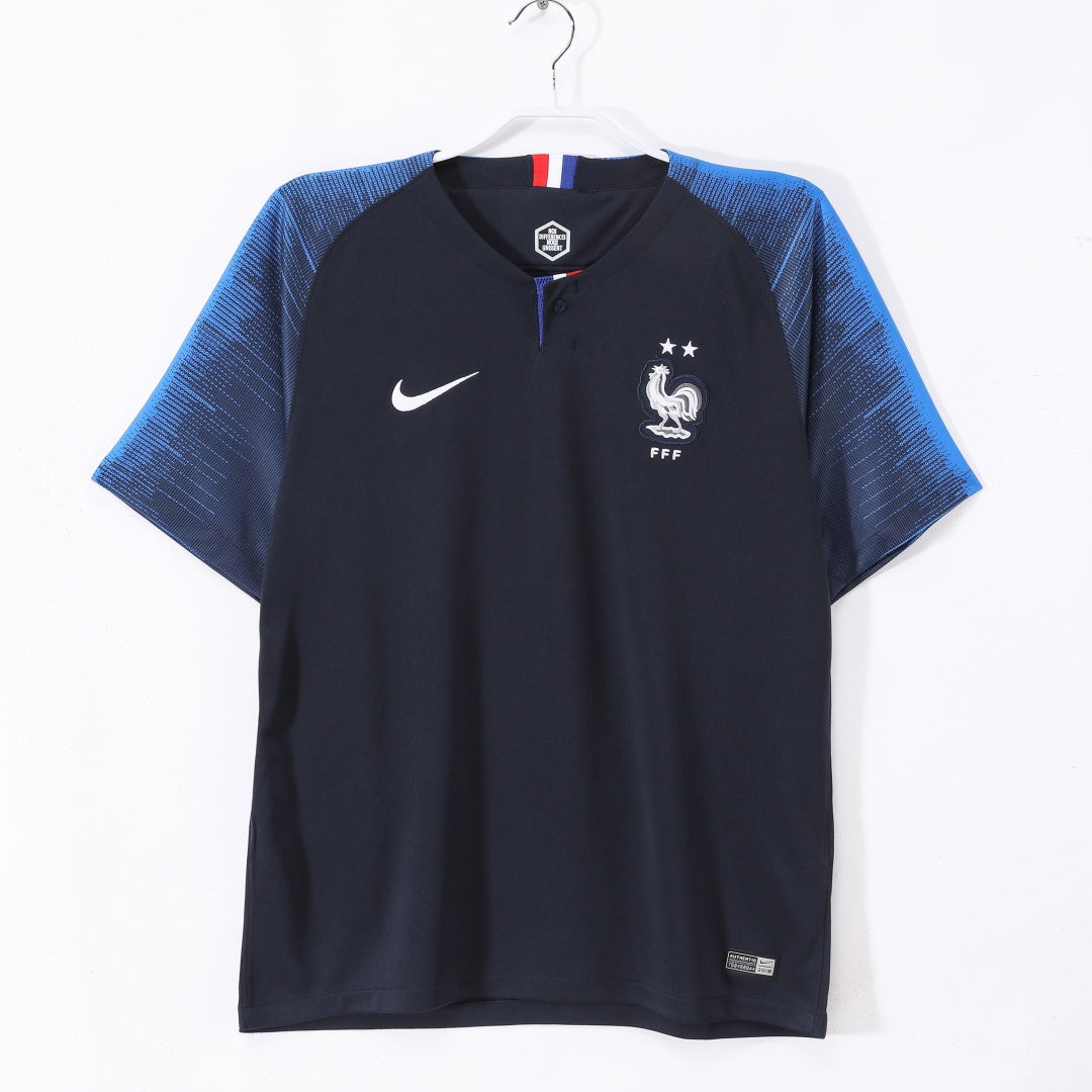 2018 Retro France Home Jersey