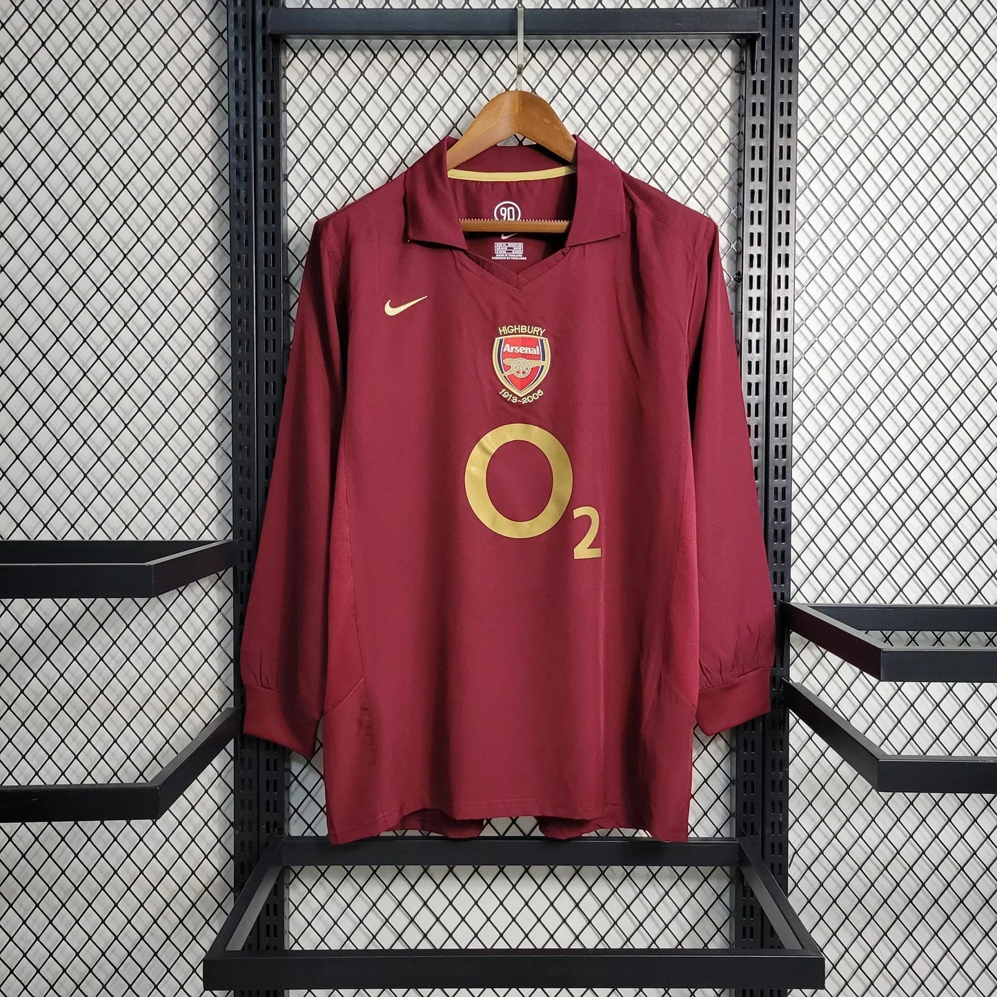 05/06 Arsenal Retro Long Sleeve Jersey