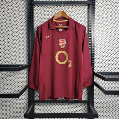 05/06 Arsenal Retro Long Sleeve Jersey