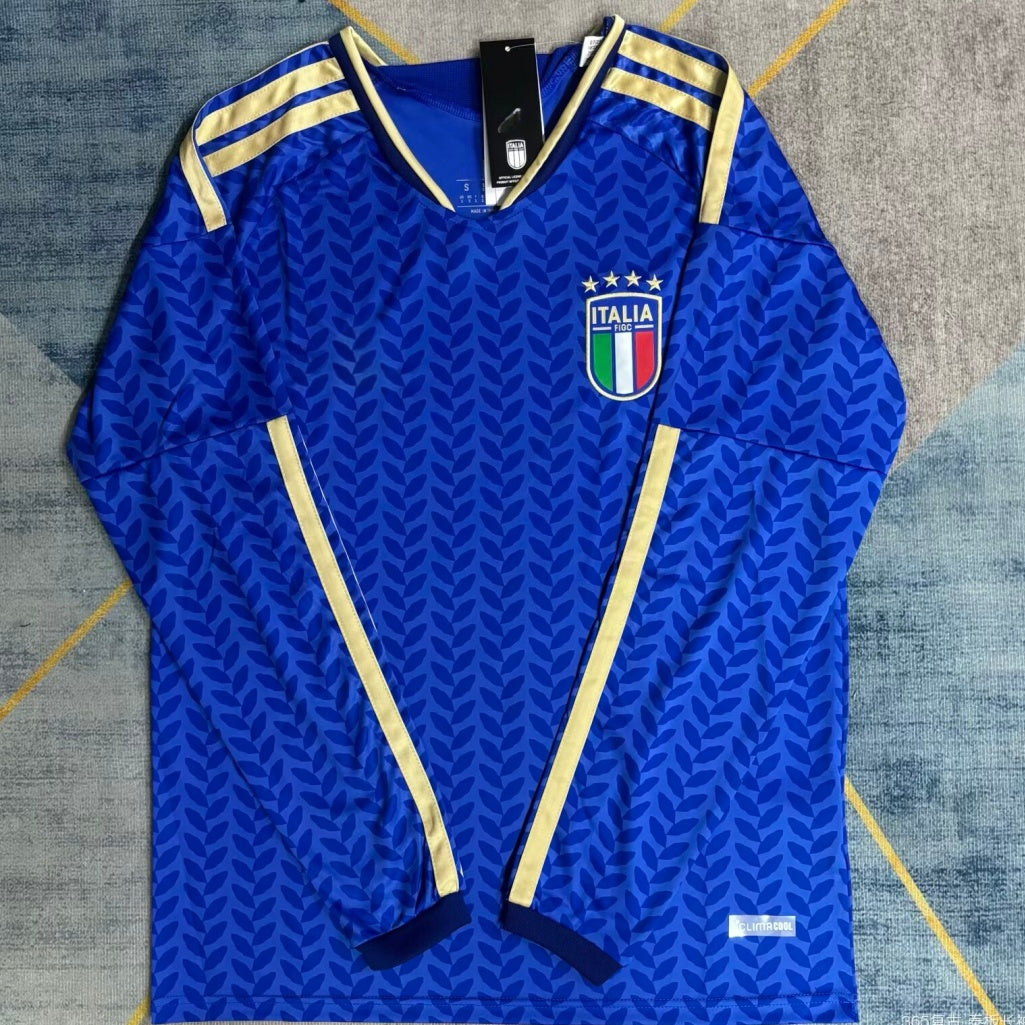 25/26 Italy Home Long Sleeve Jersey