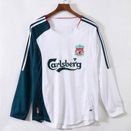 2006-2007 Liverpool Away Retro Long Sleeve Jersey