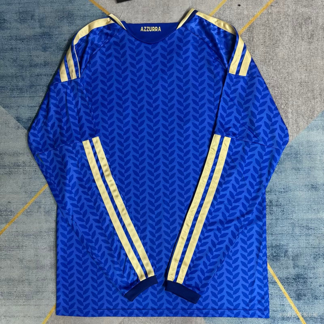 25/26 Italy Home Long Sleeve Jersey