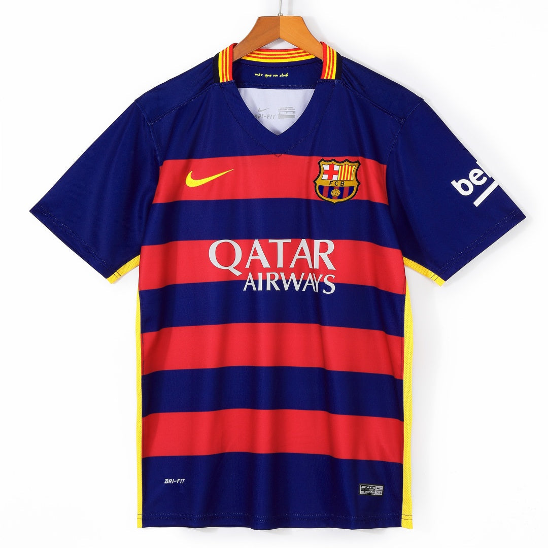 2015-2016 Barcelona Home Retro Jersey