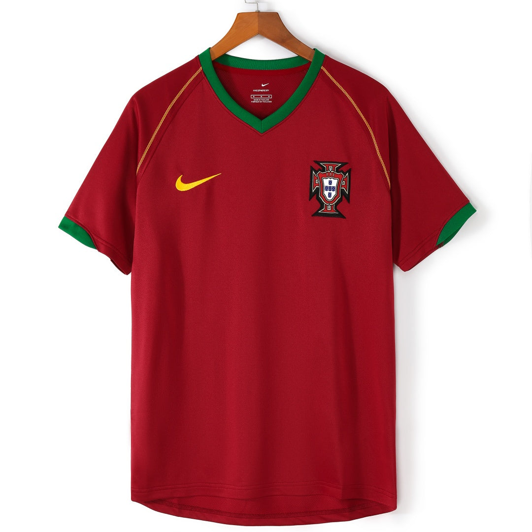 2006 Portugal Home Retro Jersey