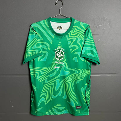 2026 Brazil Goalkeeper Green Jersey