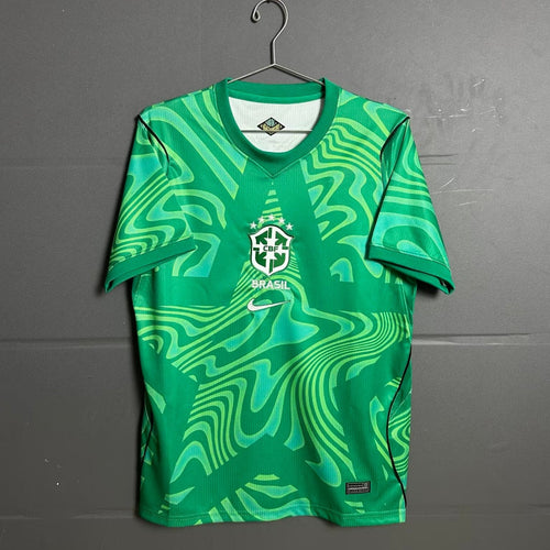 2026 Brazil Goalkeeper Green Jersey