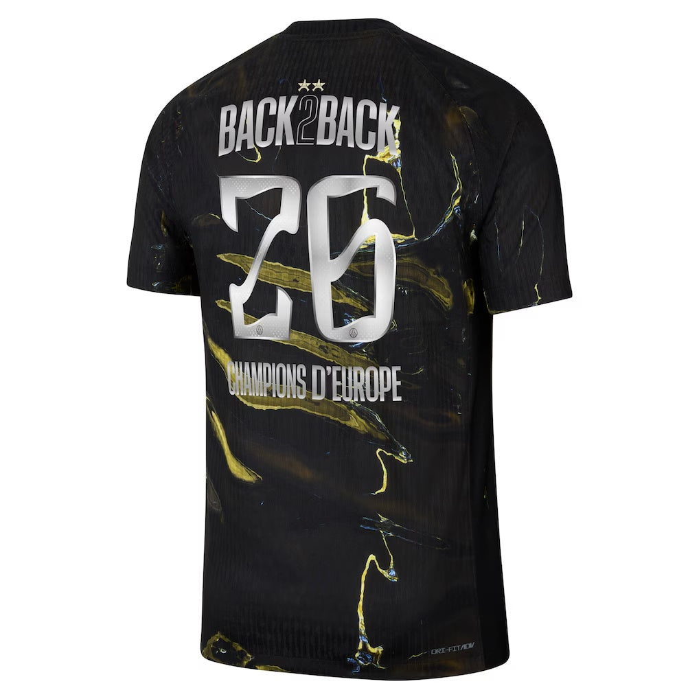 25/26 PSG Night Edition Stadium Champions Fan Version (⭐⭐) back2back -26 Jersey