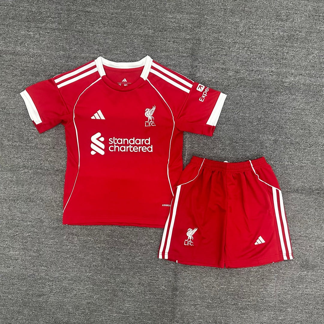 25/26 Liverpool Home Kids Set