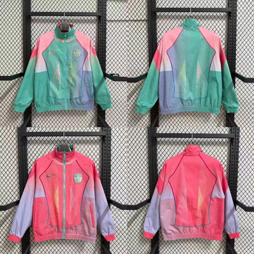 Barcelona S1073 Reversible Windbreaker