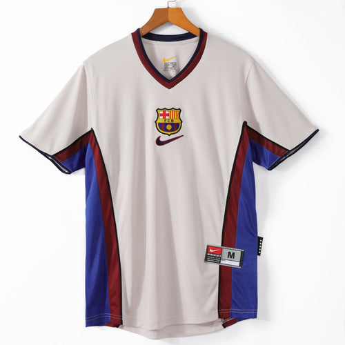 1998-1999 Barcelona Away Retro Jersey