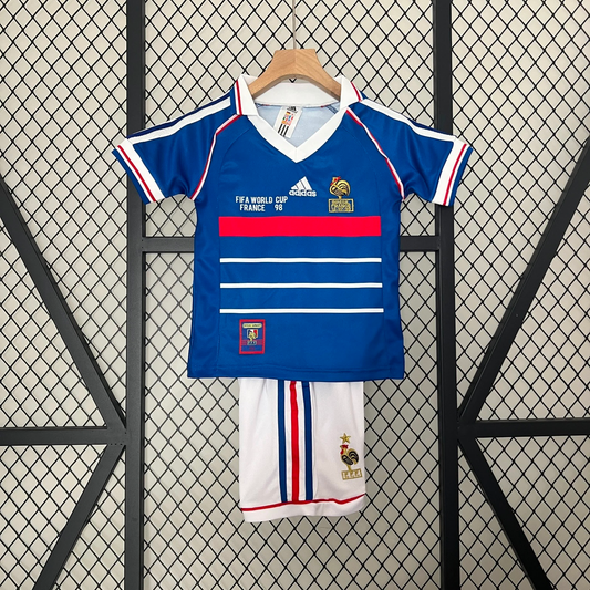 24/25 France Retro Kids Set